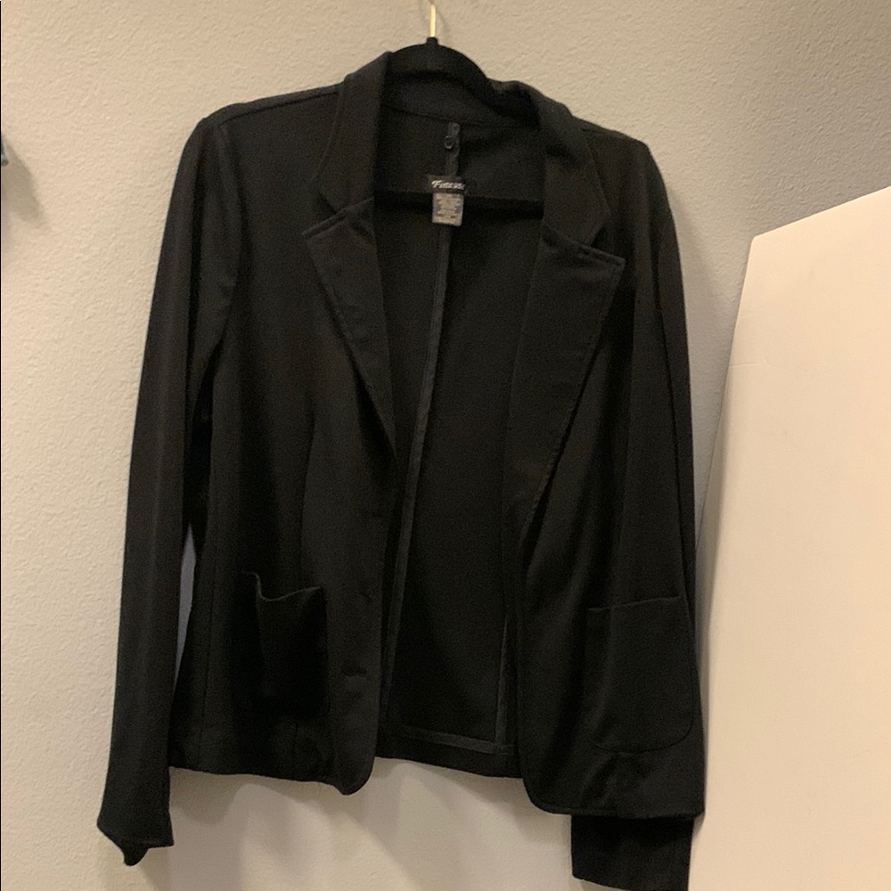 Women's Black Jacket by Finesse